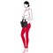 Сумка shopper xs dots - фото 223158