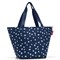 Сумка shopper m spots navy - фото 224054
