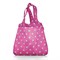 Сумка складная mini maxi shopper magenta dots - фото 228753