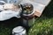 Термос  для горячего food flask оранжевый - фото 231022