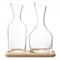 Набор из кувшинов для вина и воды на деревянной подставке 1.2 л/1.4 л - фото 233407