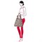 Сумка складная mini maxi shopper happy flowers - фото 240036