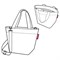 Сумка shopper xs mixed dots - фото 241061