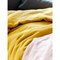 Пододеяльник изо льна горчичного цвета essential, 150х200 см - фото 242672