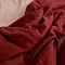 Пододеяльник изо льна бордового цвета essential, 150х200 см - фото 242681