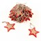 Украшения подвесные christmas stars, деревянные, в сетке, 30 шт. - фото 243433