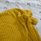 Плед вязаный горчичного цвета essential,  130х180 см - фото 243605