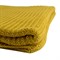 Плед вязаный горчичного цвета essential,  130х180 см - фото 243608