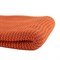 Плед жемчужной вязки терракотового цвета essential, 180х220 см - фото 243624