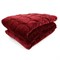 Покрывало стеганое бархатное Хвойное утро Цвет бордовый russian north, 250х270 см - фото 243668