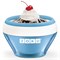 Мороженица ice cream maker синяя - фото 245335