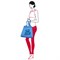 Сумка складная mini maxi shopper oh yes - фото 249795