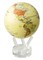 Глобус самовращающийся Mova Globe d12 см с  политической картой Мира, цвет бежевый - фото 251245