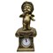 Часы настольные Ангел цвет: сусальное золото Н25.5 см - фото 251659