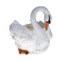 Кашпо декоративное Лебедь H25D15 см. - фото 251940