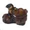 Кашпо декоративное Щенок ротвейлера у ботинка L25W16.5H20 см. - фото 251959