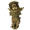 Фигурка декоративная Ангел с розами золотой L12.5W9Н22см. - фото 252067