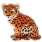 Фигурка декоративная "Леопард", H50 см - фото 252896