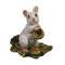 Фигурка декоративная Мышка Джуди (белый) L6 W4 H6,5 см - фото 253987