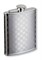 Фляга S.Quire 0,27 л, сталь, серебристый цвет с рисунком - фото 255103