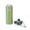 Термобутылка Stinger, 0,71 л, сталь/пластик, зеленый мох, 8 х 25,4 см - фото 255377