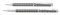 Набор Pierre Cardin PEN and PEN: ручка шариковая + роллер. Цвет - серый. - фото 256063