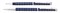 Набор Pierre Cardin PEN and PEN: ручка шариковая + роллер. Цвет - т.синий. - фото 256065