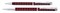 Набор Pierre Cardin PEN and PEN: ручка шариковая + роллер. Цвет - т.красный. - фото 256066