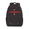 Рюкзак SWISSGEAR, 15", черный/красный, полиэстер, 900D,  34х18x47 см, 29 л - фото 257439
