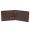 Бумажник KLONDIKE Yukon, натуральная кожа в коричневом цвете, 12,5 х 3 х 9,5 см - фото 258521