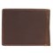 Бумажник KLONDIKE Yukon, натуральная кожа в коричневом цвете, 12,5 х 3 х 9,5 см - фото 258524