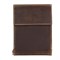 Бумажник KLONDIKE Yukon, с зажимом для денег, натуральная кожа в коричневом цвете, 12 х 1,5 х 9 см - фото 258548