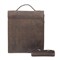 Сумка KLONDIKE «Brady», натуральная кожа в темно-коричневом цвете, 30 х 35 х 7 см - фото 258742