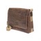 Сумка KLONDIKE Native, натуральная кожа в коричневом цвете, 39 х 10 х 31 см - фото 258781