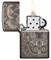 Зажигалка Zippo Elephant Fancy Fill Design с покрытием Black Ice® 49074 - фото 259029