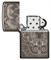 Зажигалка Zippo Elephant Fancy Fill Design с покрытием Black Ice® 49074 - фото 259030