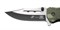 Нож складной Stinger, 88 мм (серебристый), рукоять: алюминий (зеленый камуфляж), картонная коробка - фото 259199