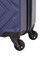 Чемодан SWISSGEAR BROSS, синий, АБС-пластик, 37,5x23x55 см, 39 л - фото 259295