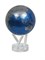 Глобус самовращающийся MOVA GLOBE d12 см с  политической картой Мира,цвет голубой/серебро - фото 259405