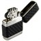 Широкая зажигалка Zippo Black Zip Guard 200 ZP - фото 281818