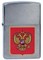 Широкая зажигалка Zippo 205 Cubes 200 Gerb Russia - фото 281820