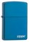 Широкая зажигалка Zippo Sapphire 20446ZL - фото 281831