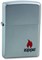 Широкая зажигалка Zippo С Покрытием Satin Chrome 205 ZIPPO - фото 281843