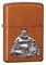 Широкая зажигалка Zippo Buddha 21195 - фото 281884
