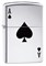 Широкая зажигалка Zippo Lucky Ace 24011 - фото 281907
