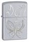 Широкая зажигалка Zippo Golden Betterfly 24339 - фото 281931