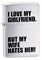 Широкая зажигалка Zippo Luvgrlfriend 24522 - фото 281935