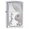 Зажигалка Zippo Playboy Bunny With Pink Stone 24789 - фото 281944