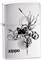 Широкая зажигалка Zippo Zippo Butterfly 24800 - фото 281951