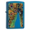 Широкая зажигалка Zippo Peacock Lighter 28035 - фото 281983